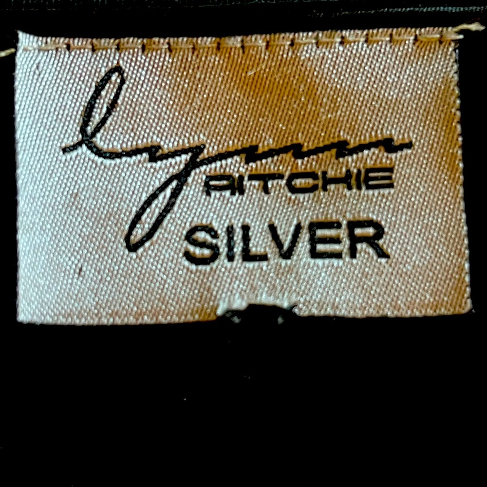 LYNN RITCHIE SILVER DRESS - Picture 4 of 4